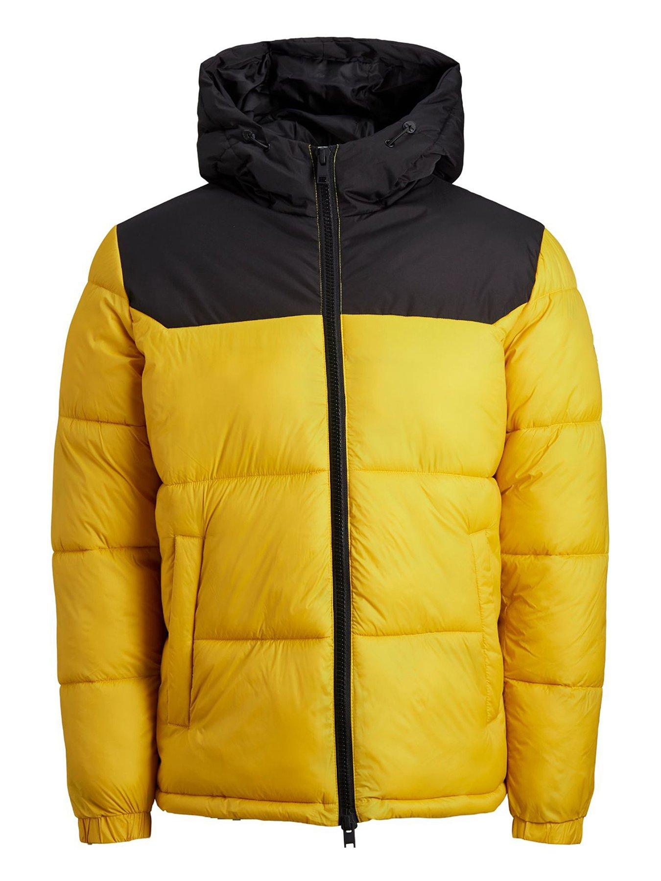 bianca mustard hooded coatigan