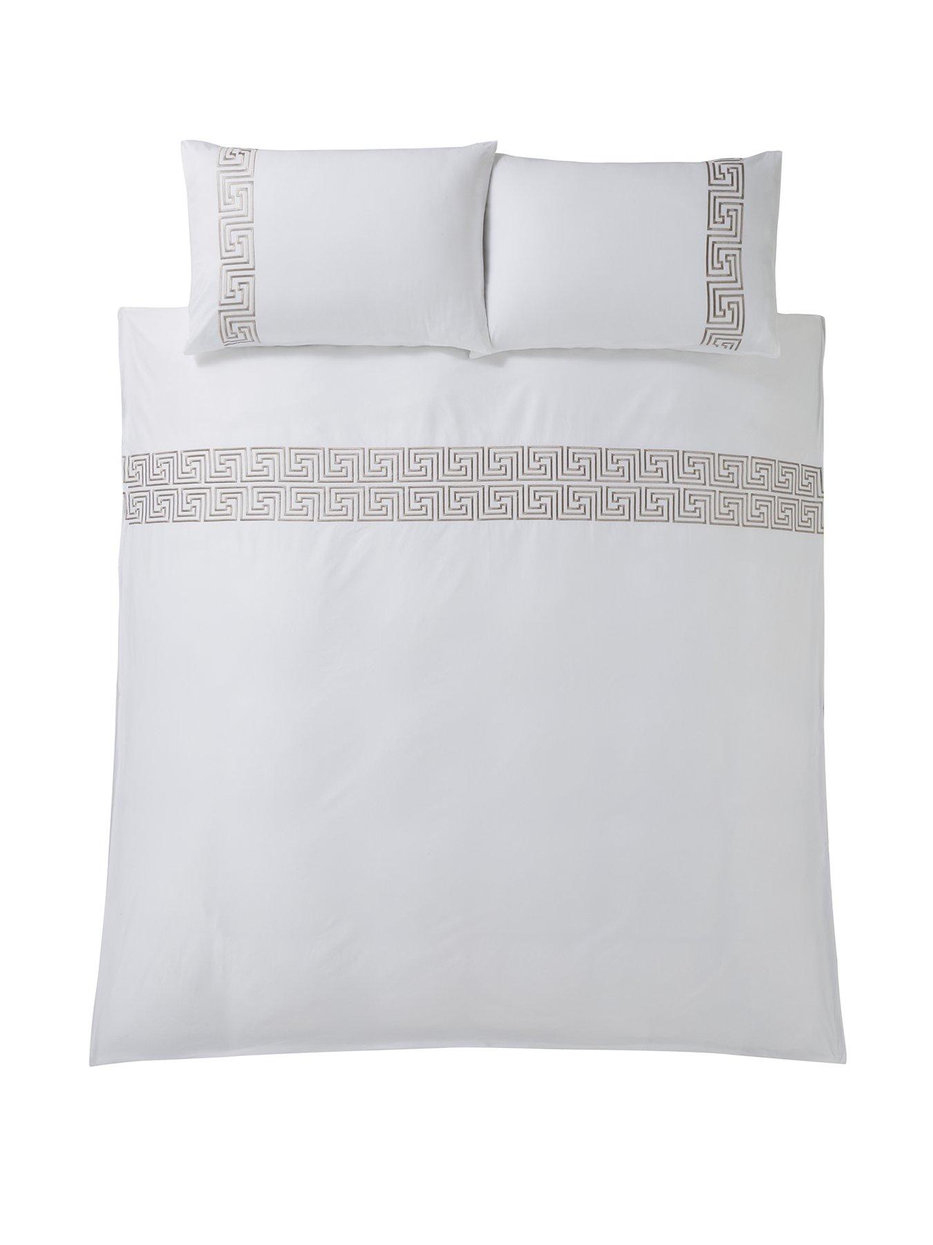 Hotel Collection Greek Key 300 Thread Count Duvet Cover Set Littlewoodsireland Ie