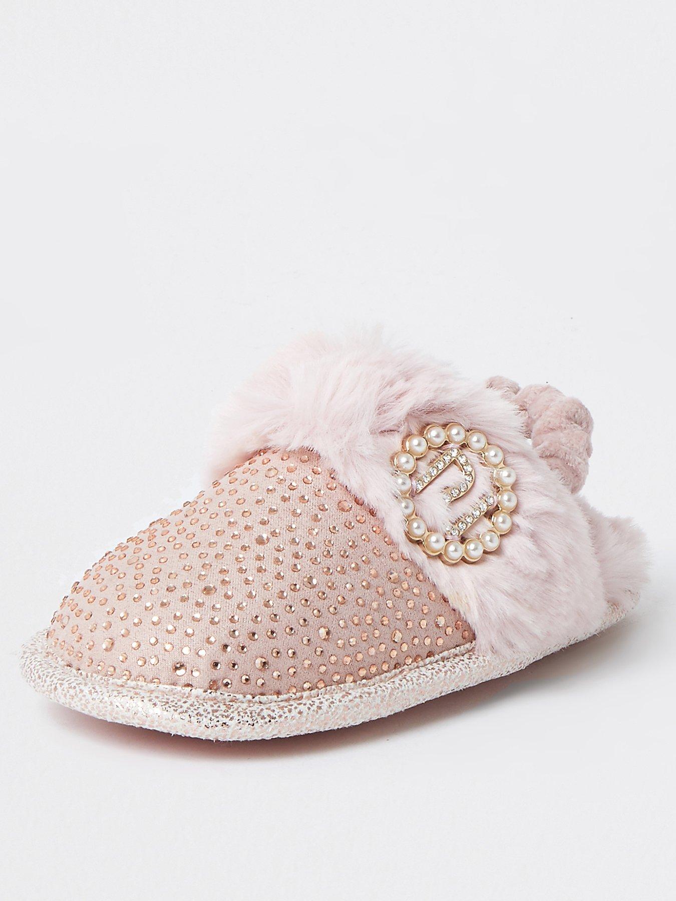 river island girls slippers