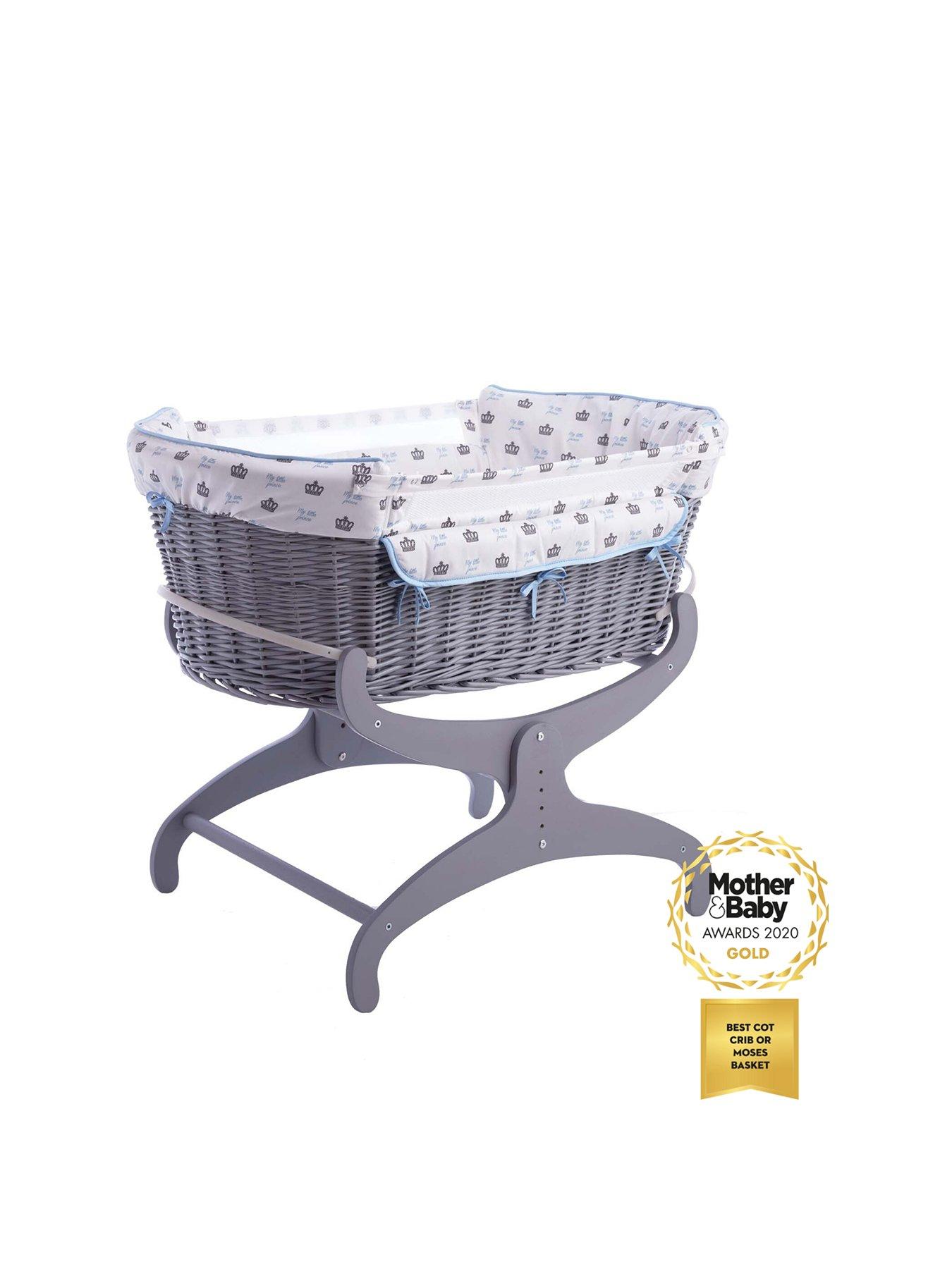 clair de lune bedside crib