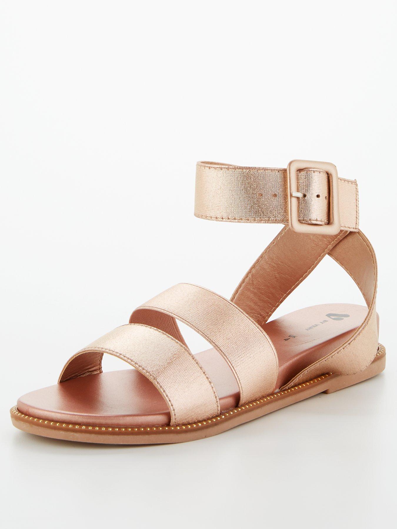 rose gold sandals ireland