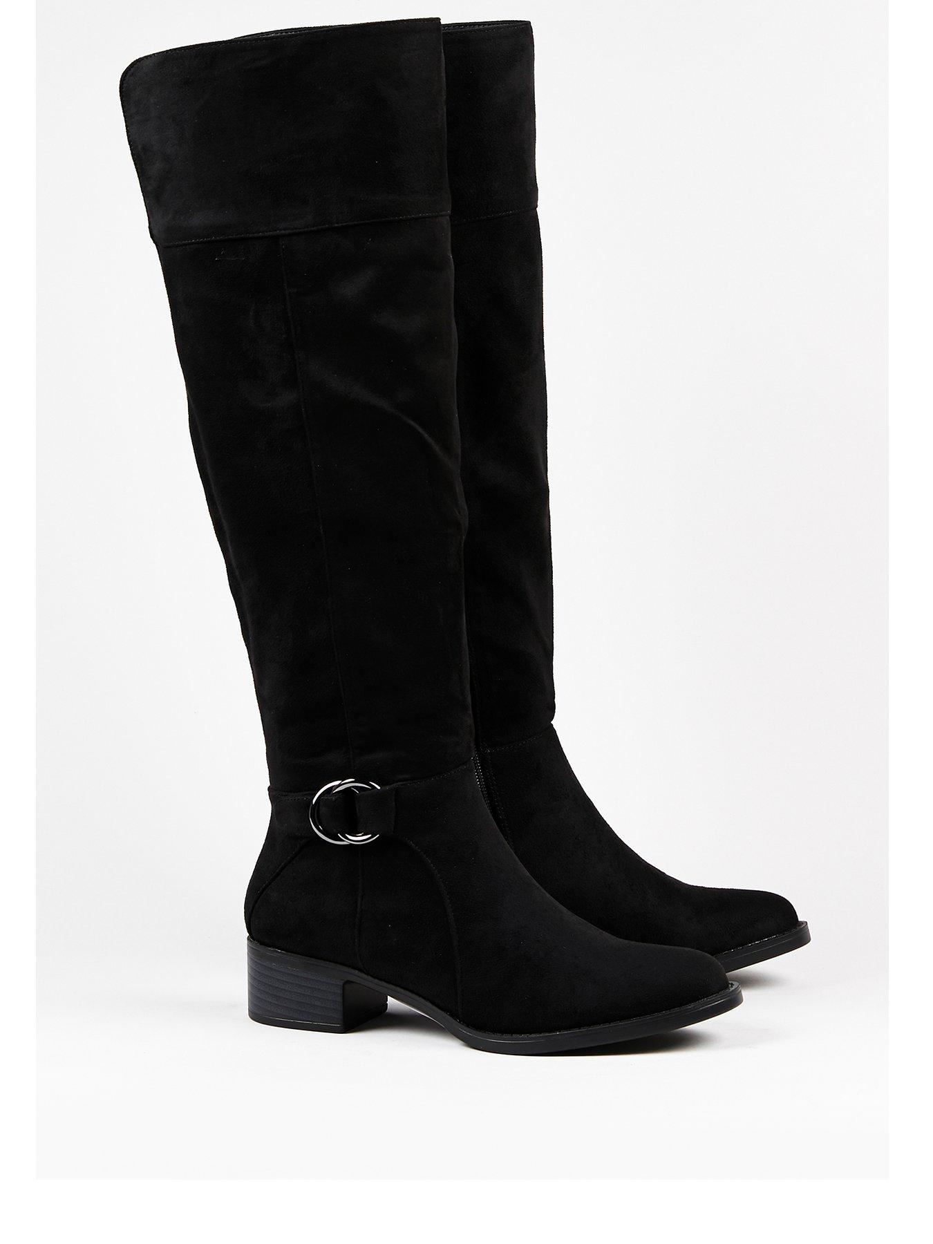 wallis wide fit boots