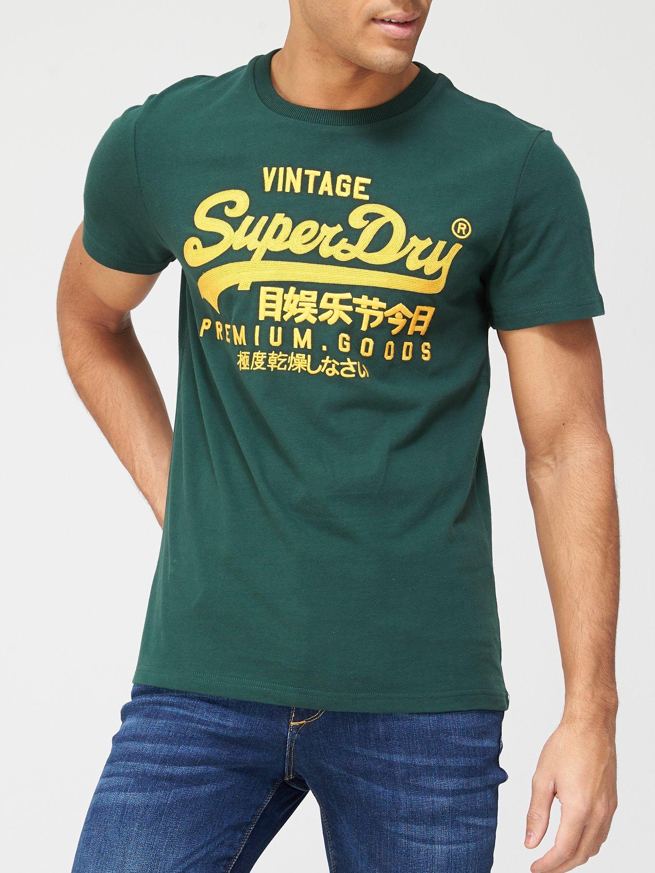 Details about / Superdry Men/'s Vintage Logo Off Piste T-Shirt White