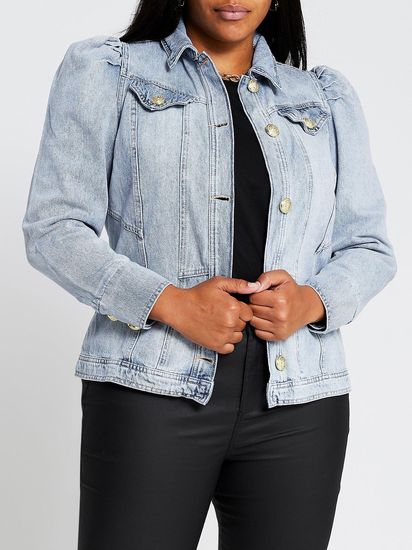 river island denim jacket women