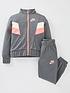 nike-younger-girl-sportswear-heritage-jacket-and-joggers-2-piece-set-greynbspfront