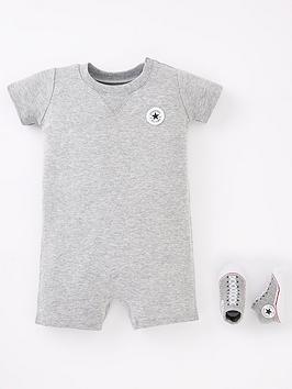 converse-younger-girl-lil-chuck-romper-amp-sock-set-greywhite