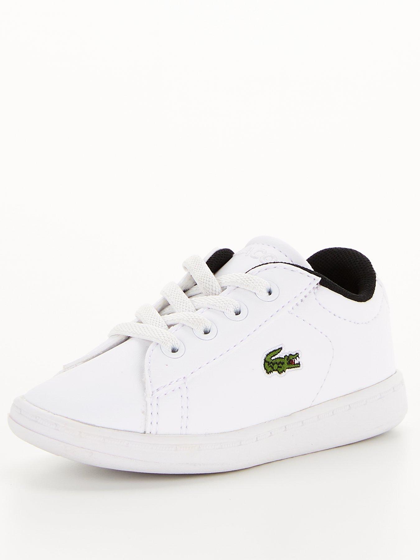 lacoste strap trainers