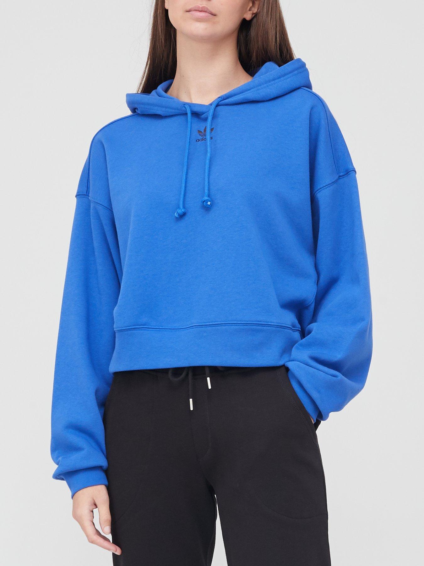 originals repeating light blue hoodie