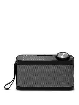 roberts-roberts-classic-993-3-band-portable-battery-radio-black