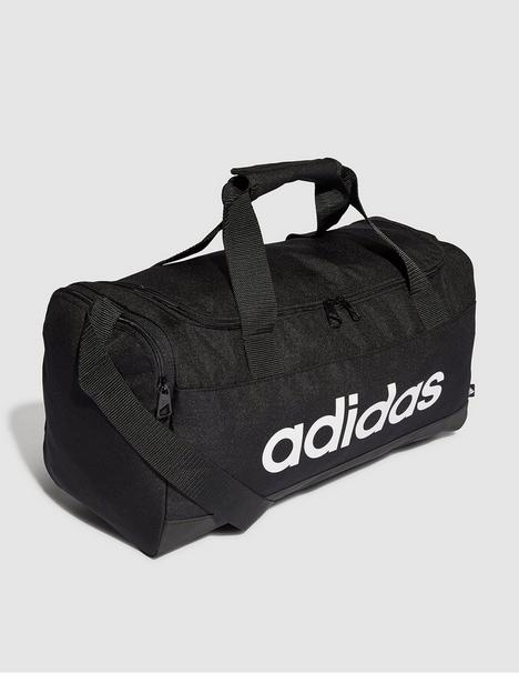adidas-linear-logo-duffelnbspbag-black