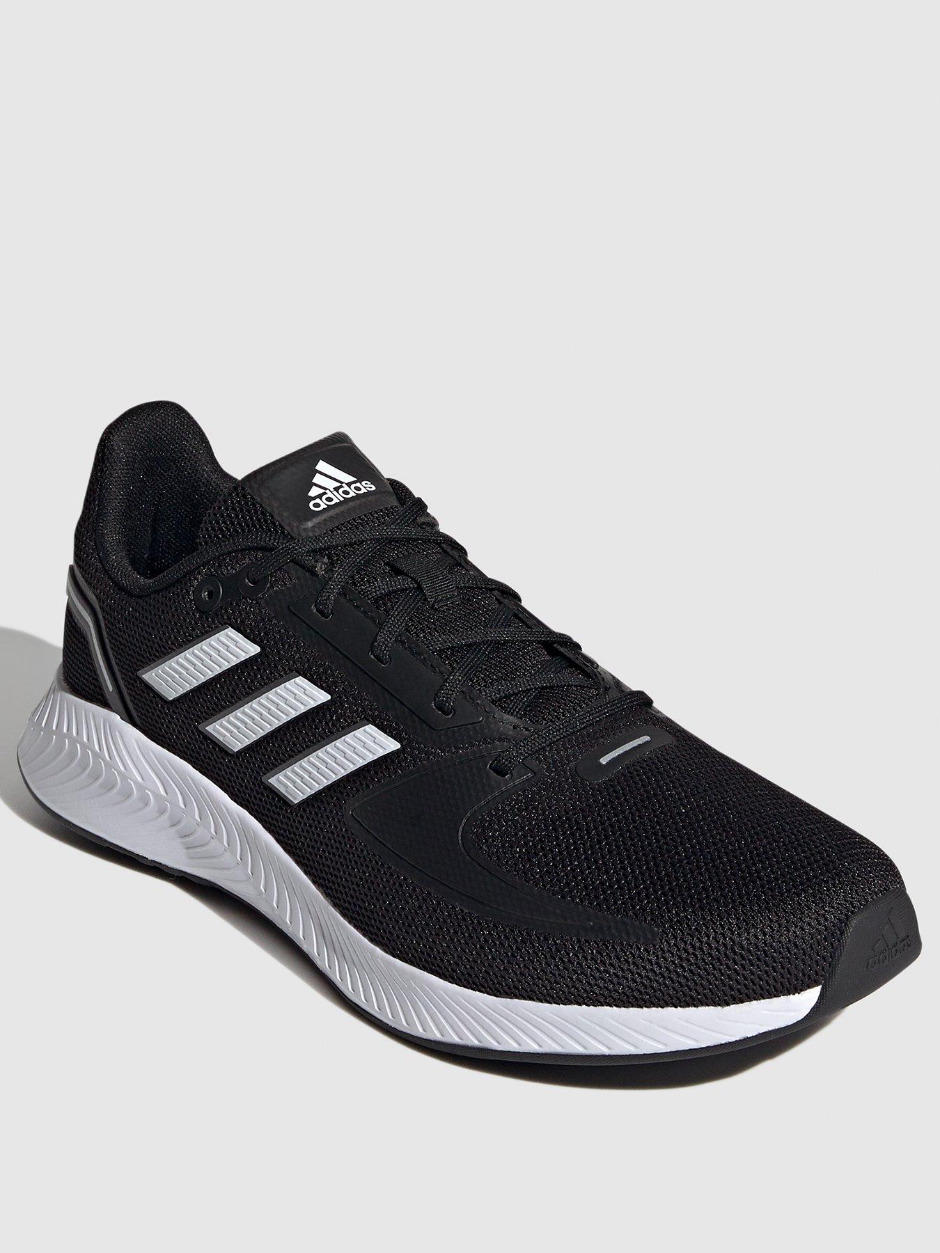 men's adidas trainers black