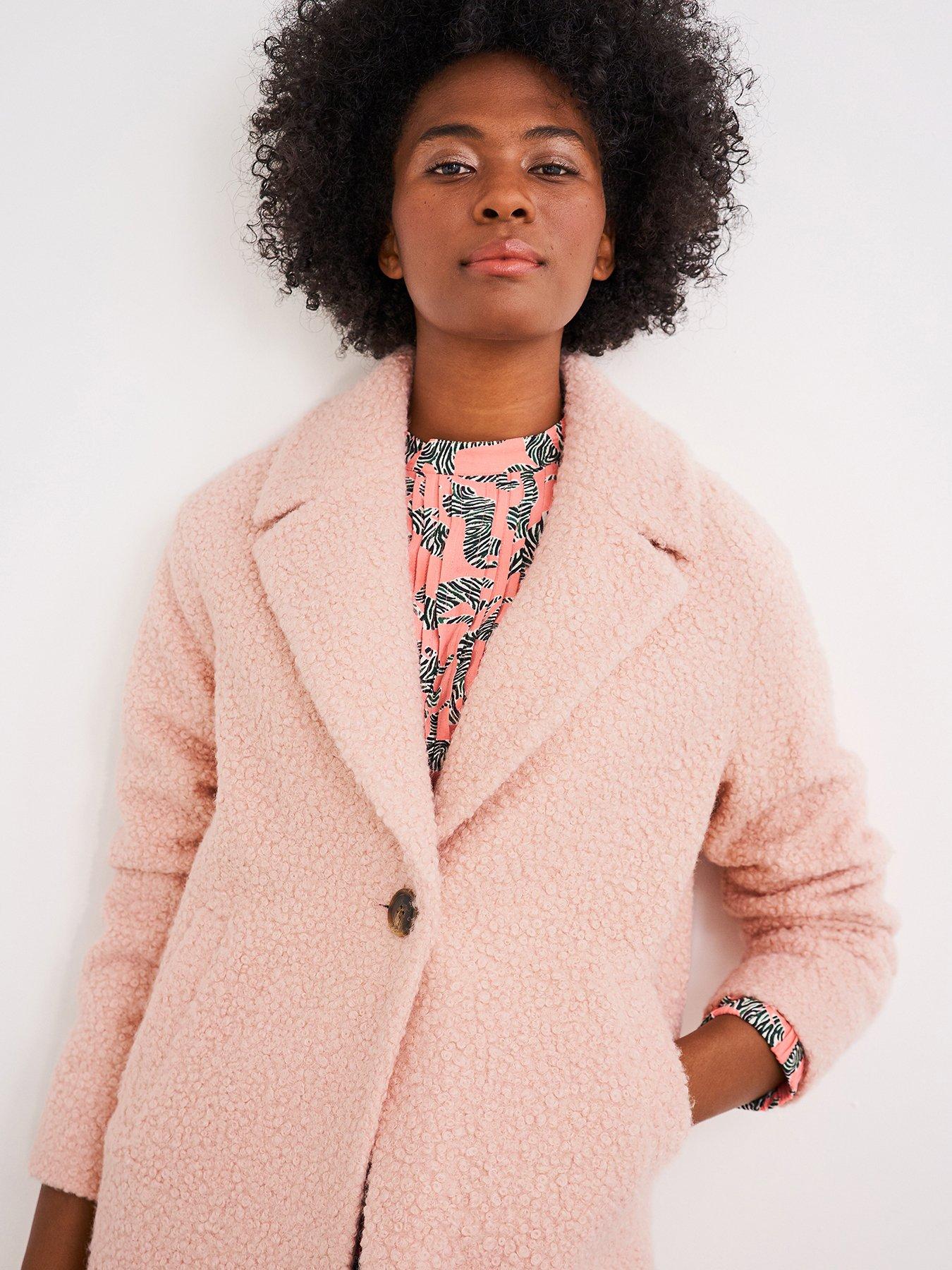 pink coat size 18