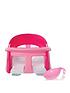dreambaby-premium-bath-seat-with-bonus-xtra-large-water-scoop-and-front-t-bar-pinkfront