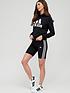 adidas-3-stripe-cycling-shorts-blackwhiteback