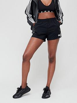 adidas-3-stripe-woven-shorts-black