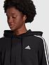 adidas-3-stripe-cropped-hoodie-blackwhiteoutfit
