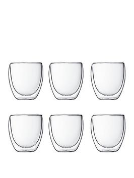 bodum-transparent-set-of-6-pavina-double-wall-glasses-250ml