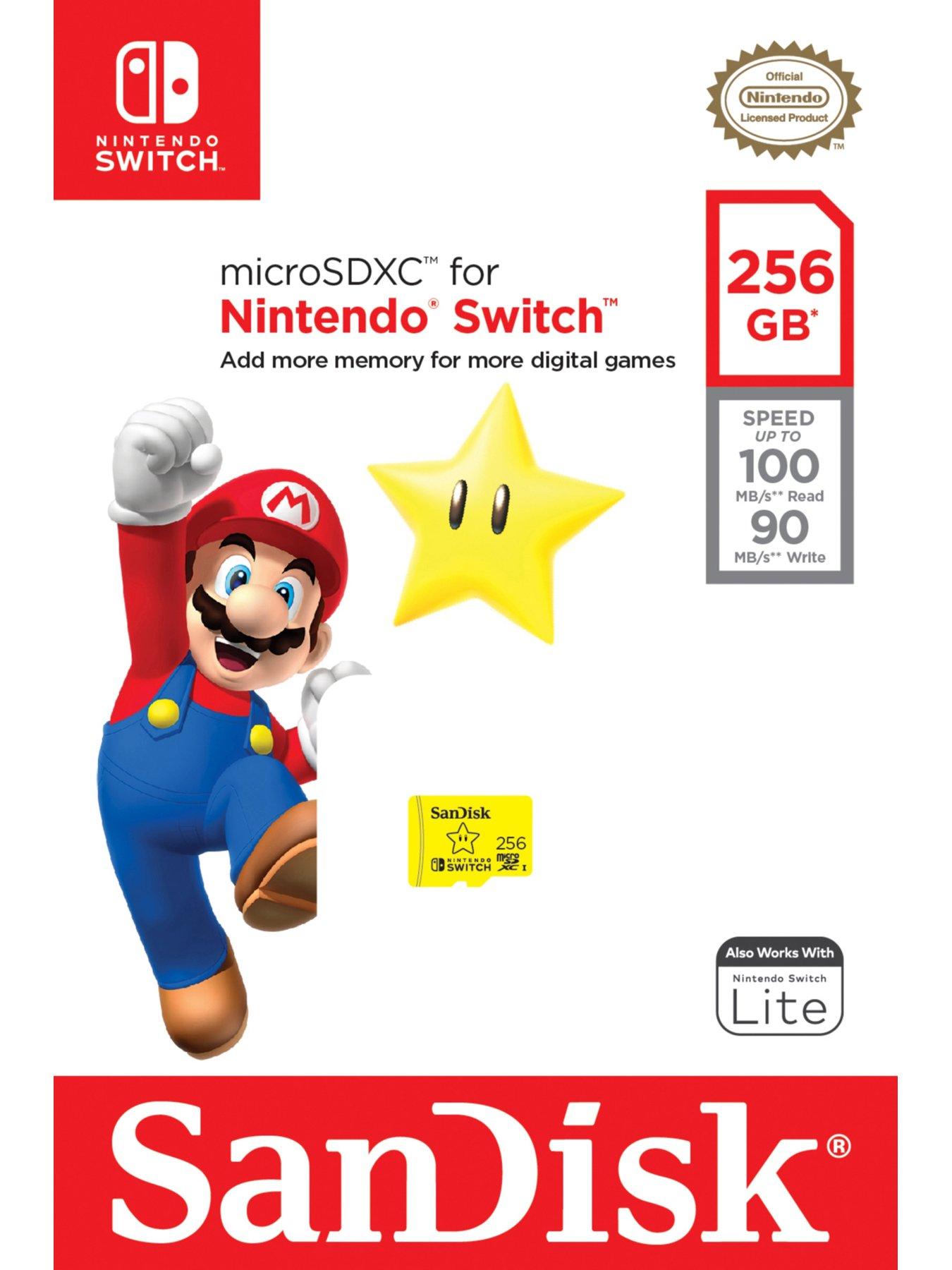 Sandisk Nintendo Switch 256gb Sd Littlewoodsireland Ie