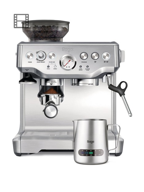 sage-barista-express-espresso-coffee-machinenbspwith-temp-control-milk-jug