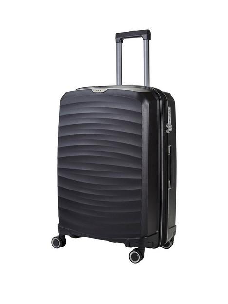 rock-luggage-sunwave-large-8-wheel-suitcase-black