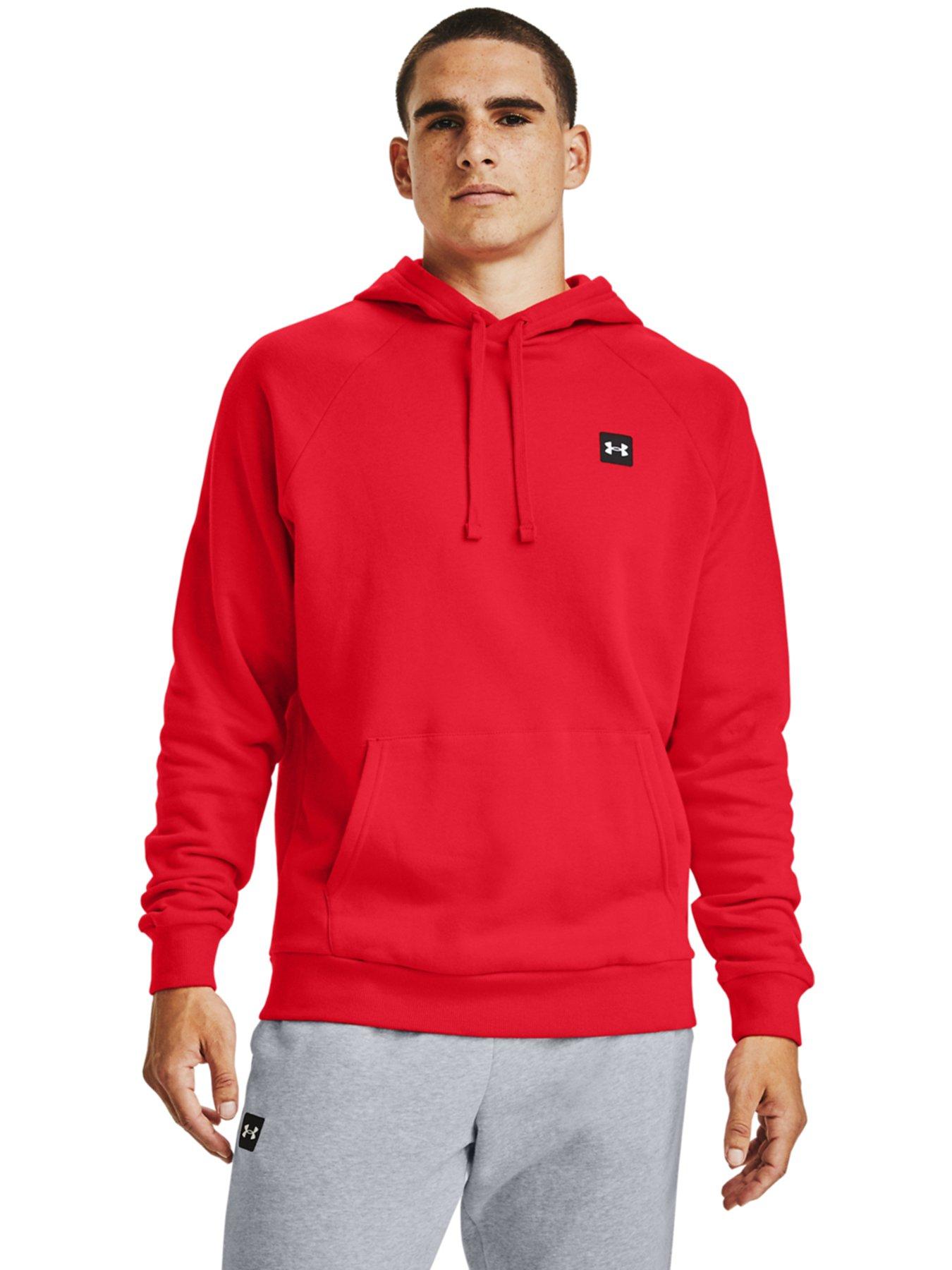 under armour grey zip up hoodie