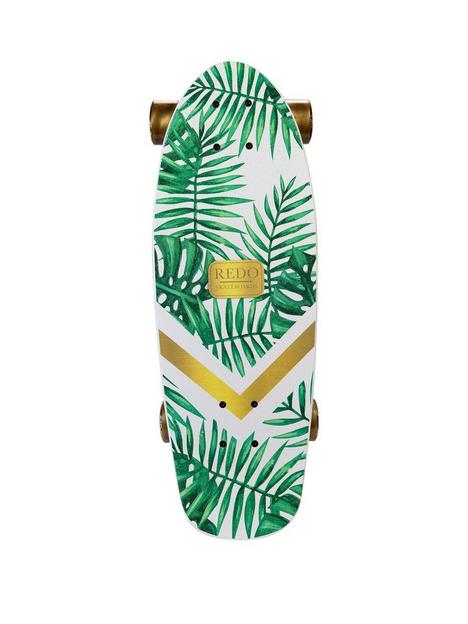 redo-skateboard-co-shorty-green-palm-cruiser-skateboard
