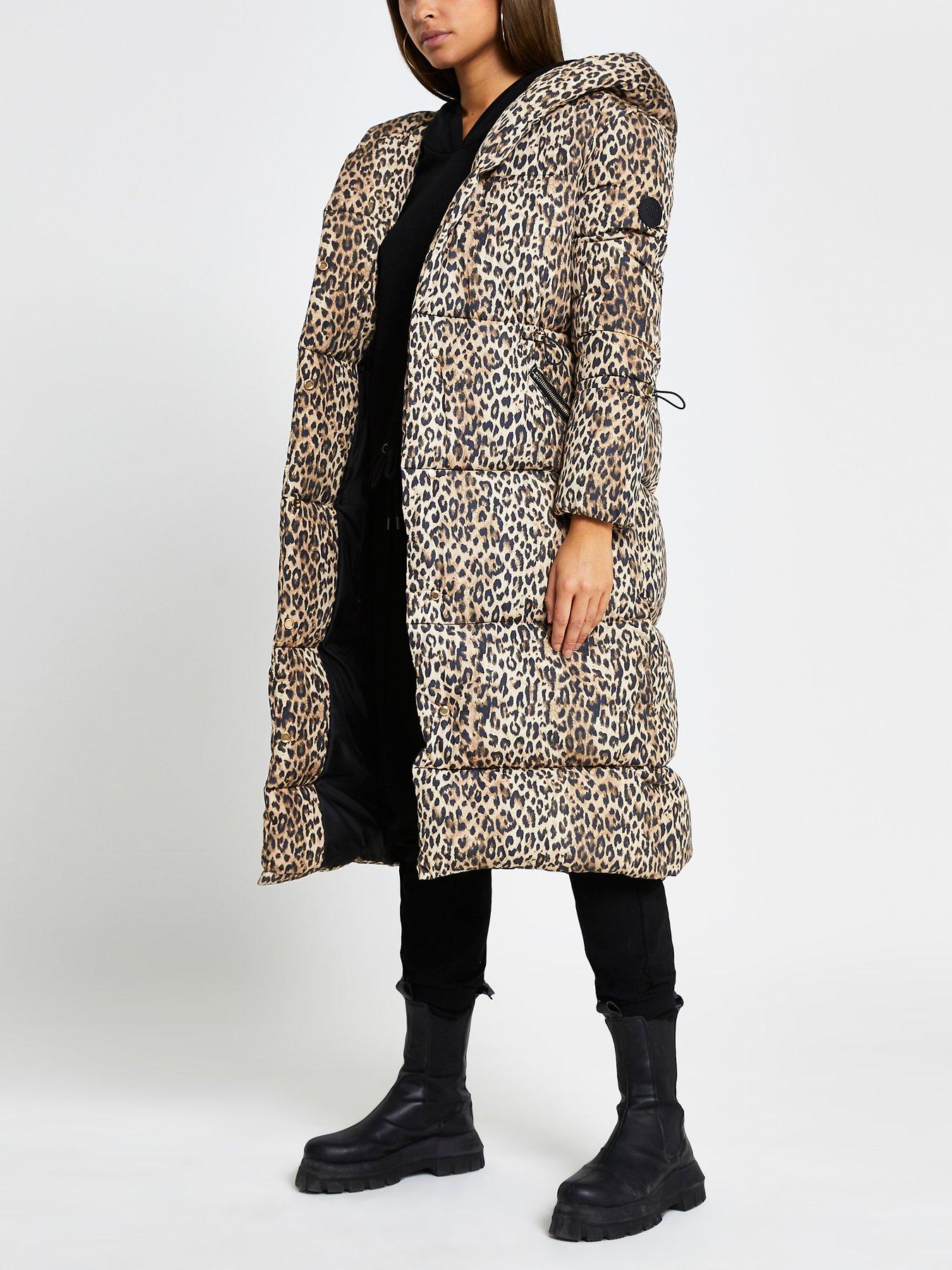 river island leopard print jacket