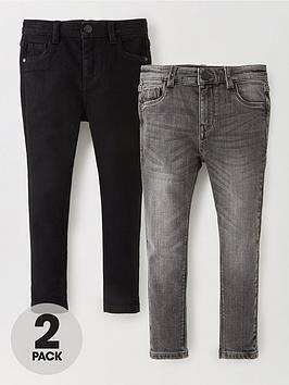 mini-v-by-very-boys-2-pack-skinny-jeans-blackgrey