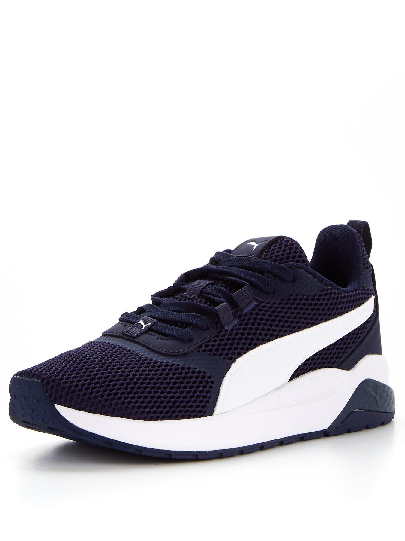 mens black puma trainers