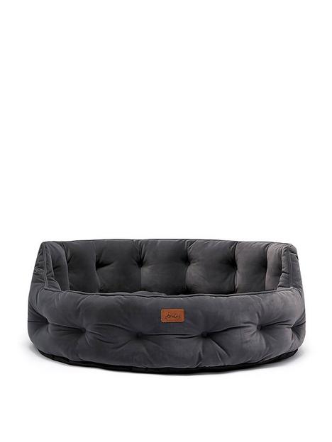 joules-chesterfield-pet-bed--nbspgrey