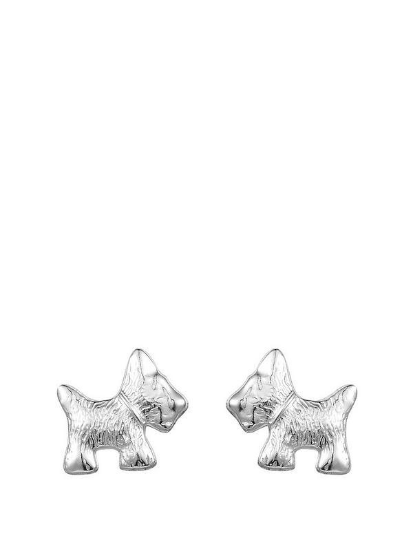 Dog lovers gift Pet earrings Dog studs Cute dog studs Brown dog earrings Terrier Dog earrings Dog earrings