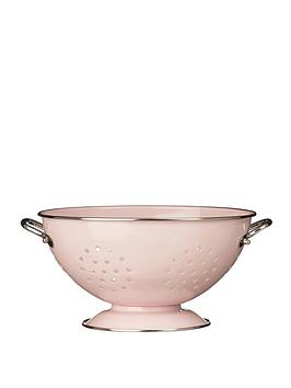 premier-housewares-retro-colander-pink