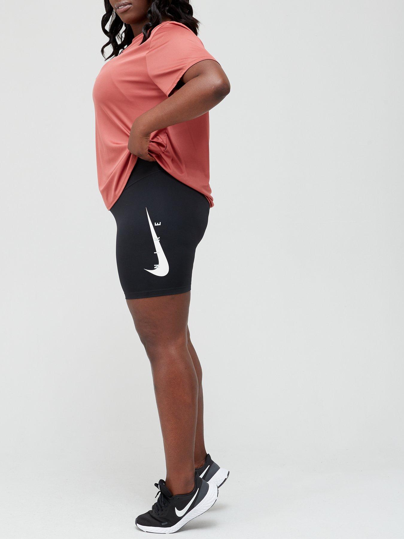 nike swoosh cycle shorts