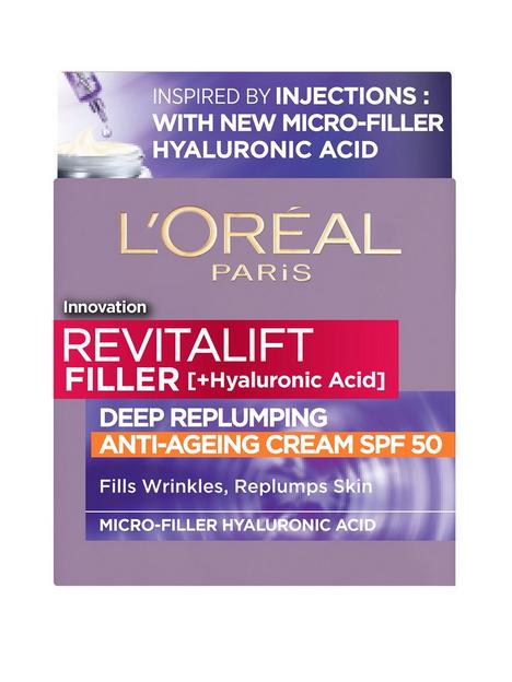 loreal-paris-loreal-paris-revitalift-filler-hyaluronic-acid-anti-ageing-anti-wrinkle-spf-50-replumping-day-cream-50ml