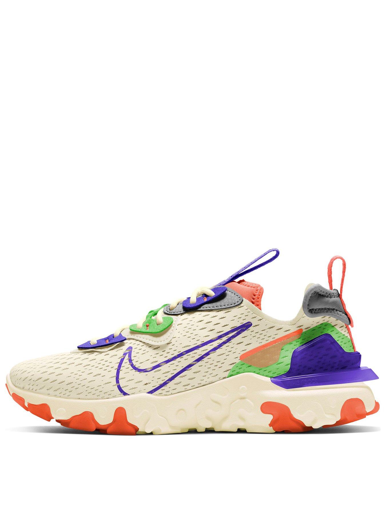 ladies nike multi coloured trainers