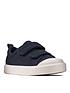clarks-city-bright-toddler-canvas-plimsoll-navyfront