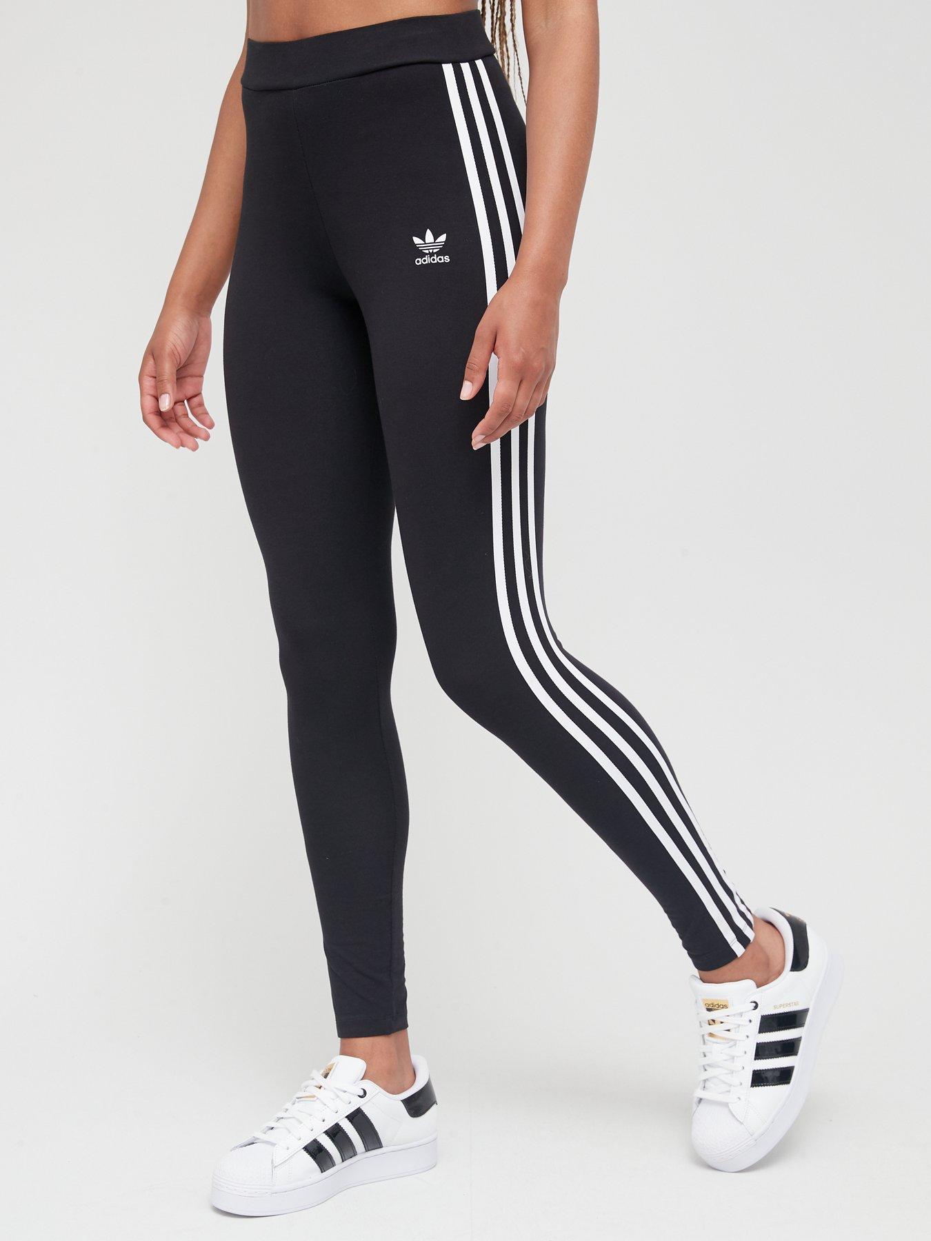adidas 3 stripe leggings