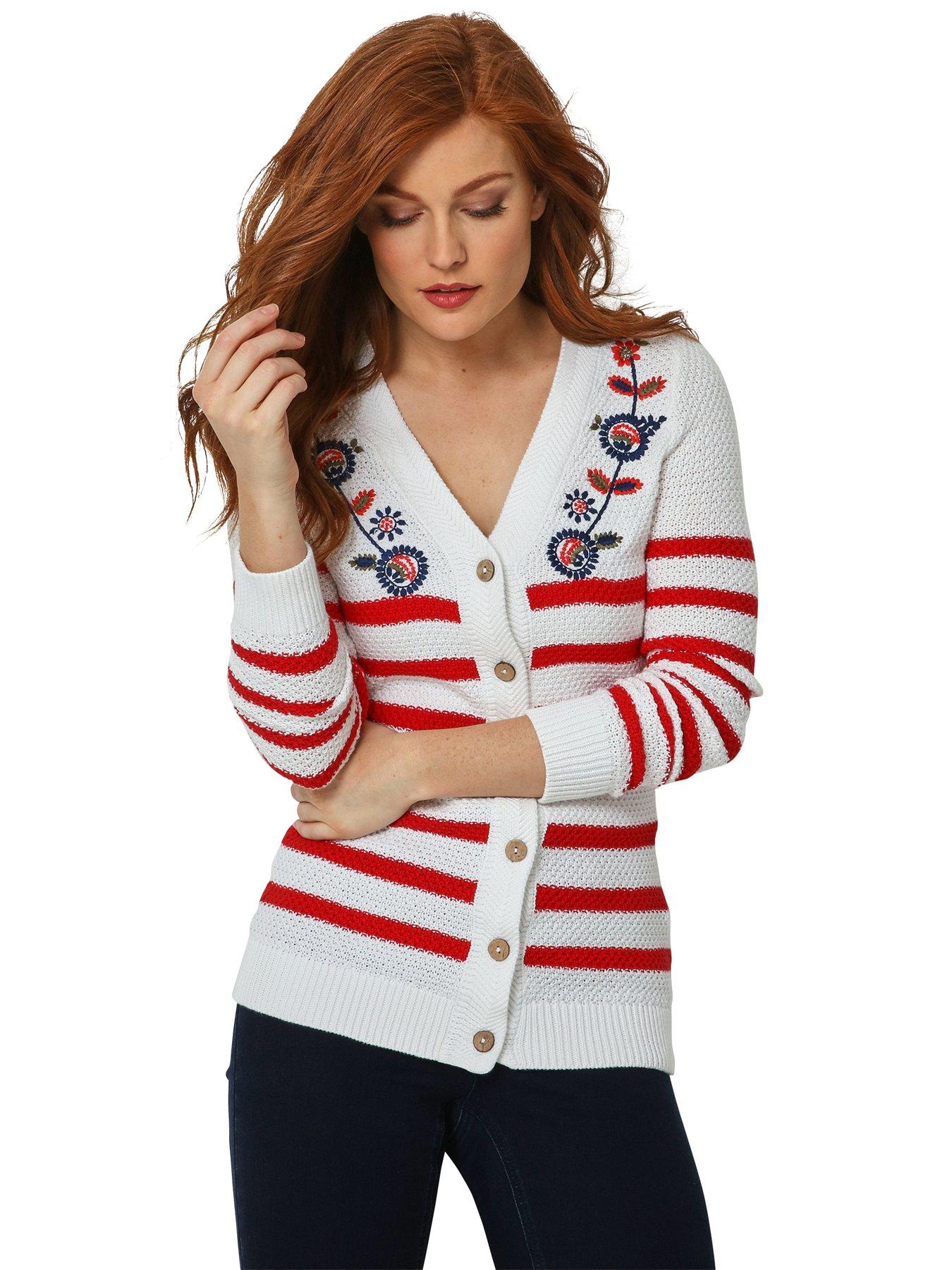 joe browns christmas cardigan
