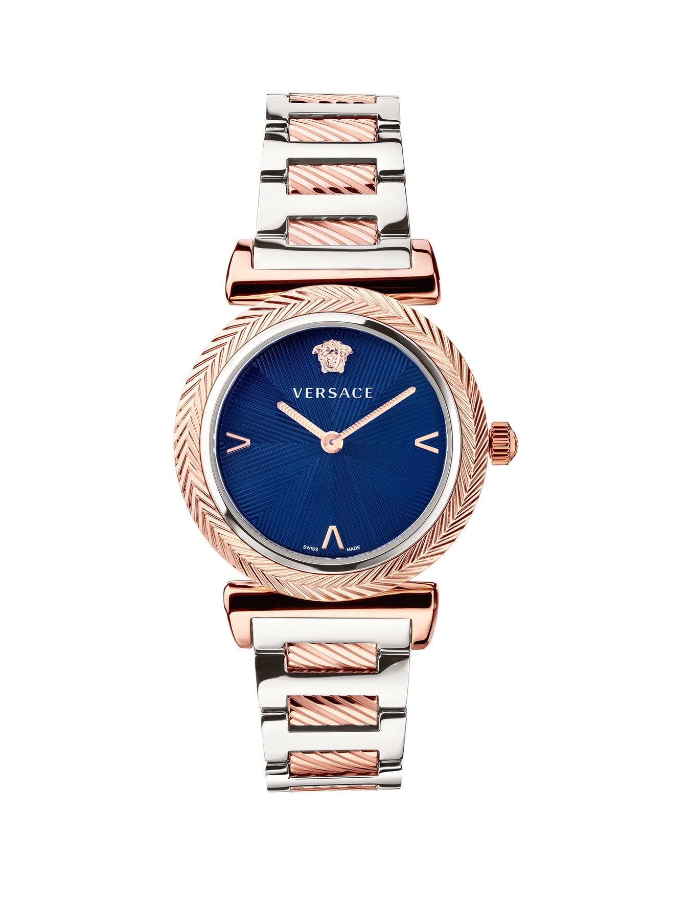 versace blue face watch