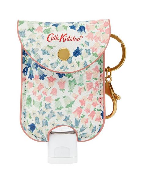 cath-kidston-bluebells-handbag-charm-with-45ml-moisturising-antibacterial-hand-gel