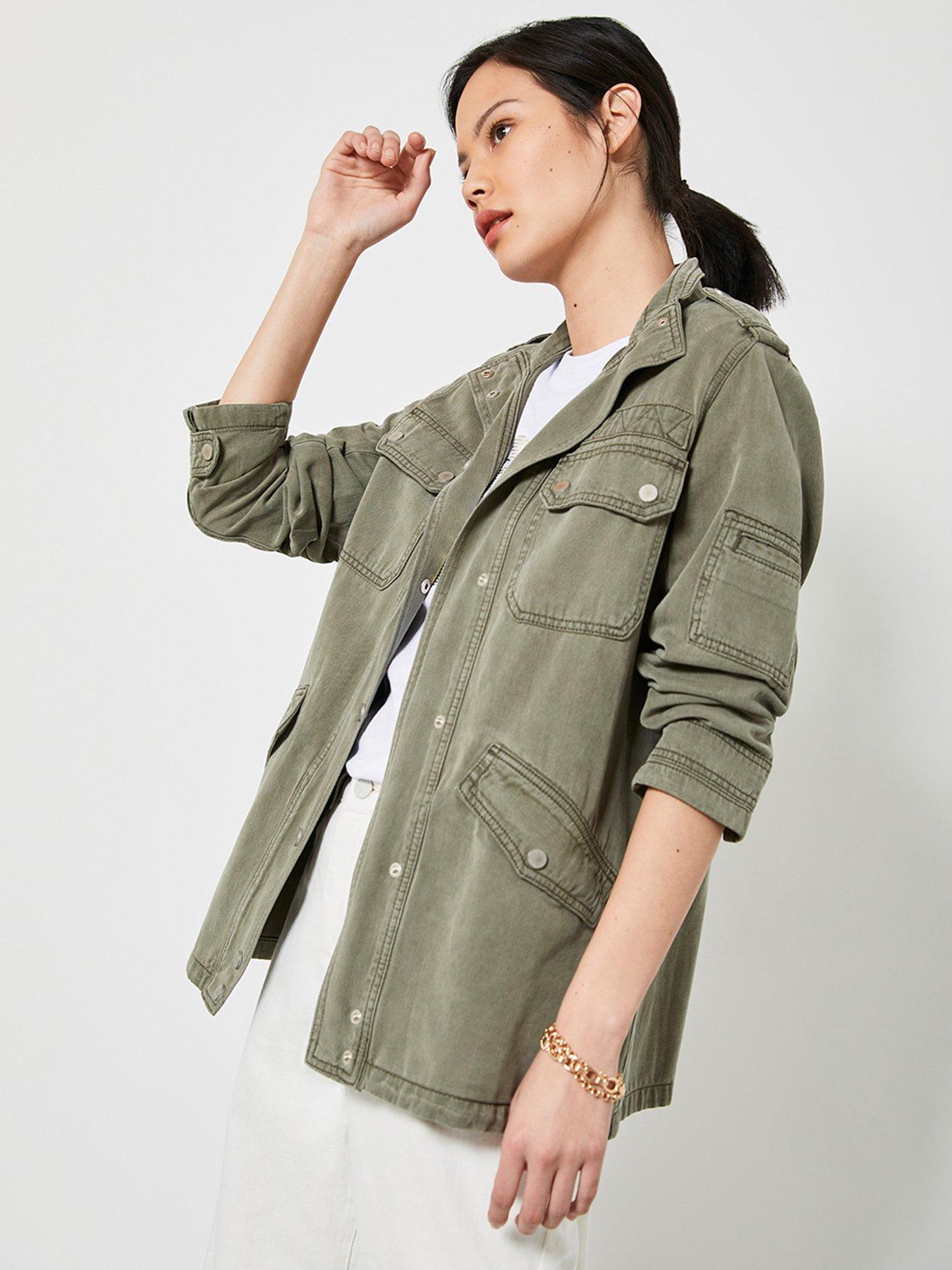 mint velvet longline blazer