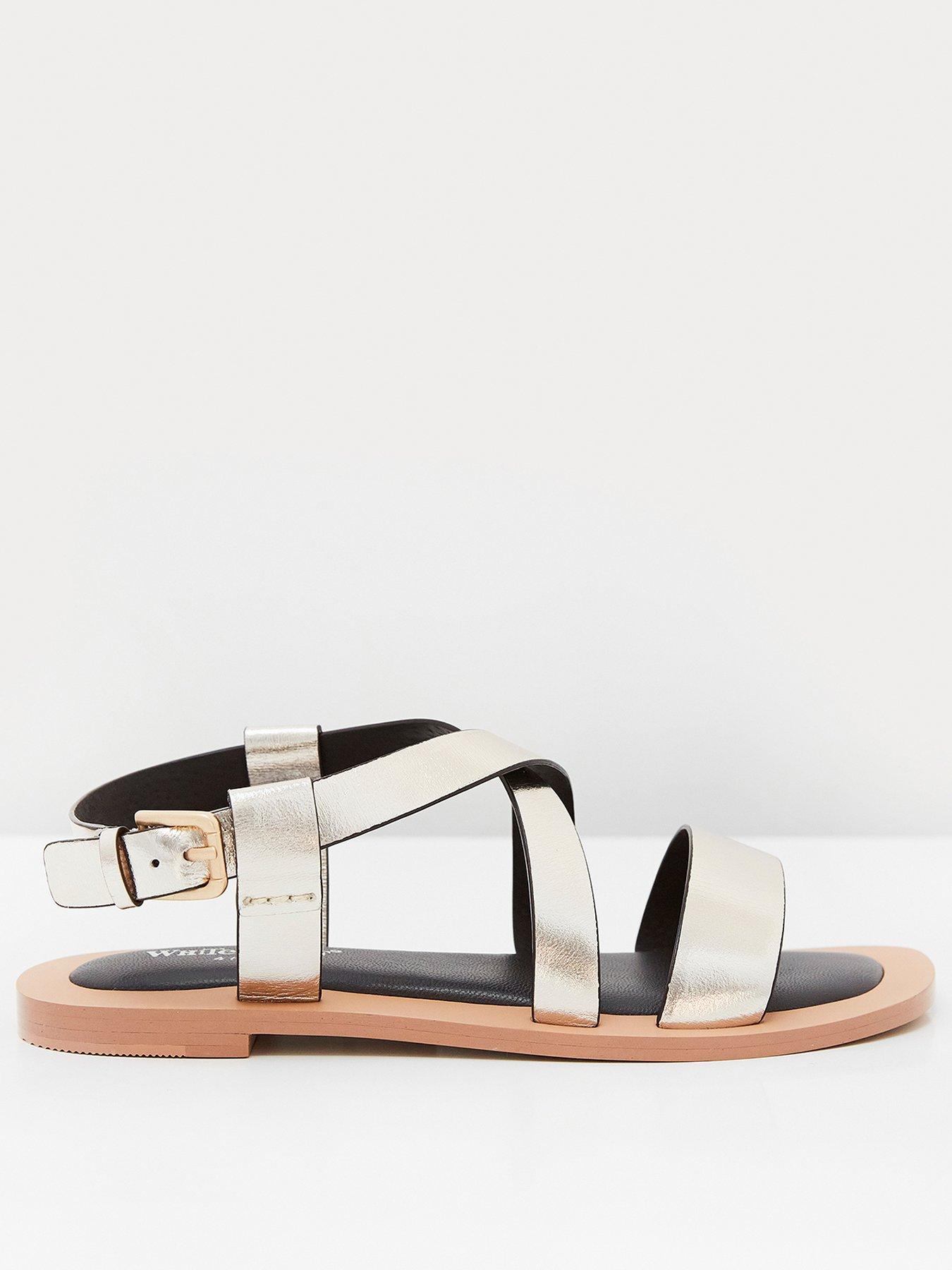 white stuff flip flops