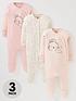 mini-v-by-very-baby-girls-3pk-mummy-and-daddy-sleepsuitfront