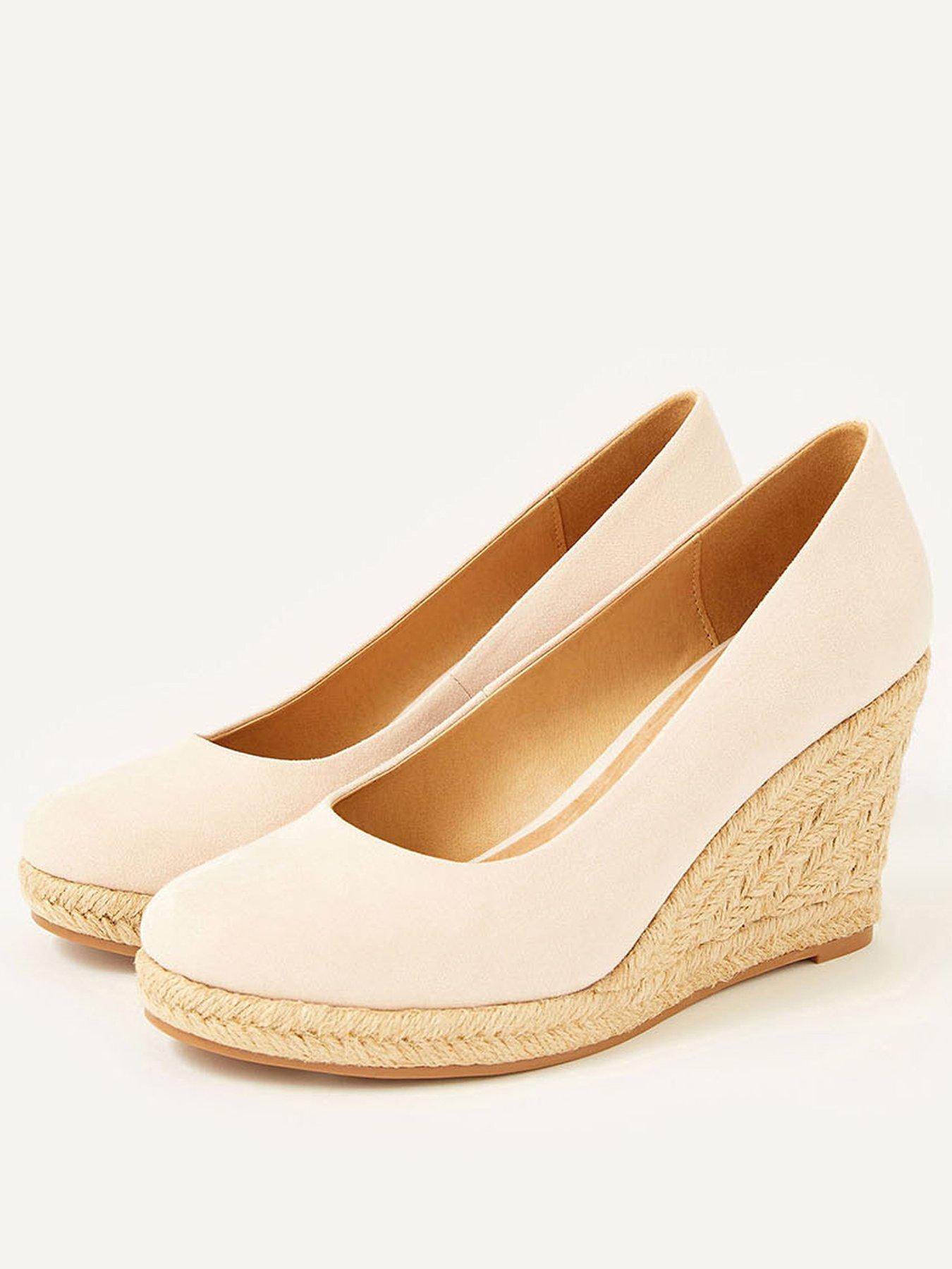 3 inch espadrille wedges