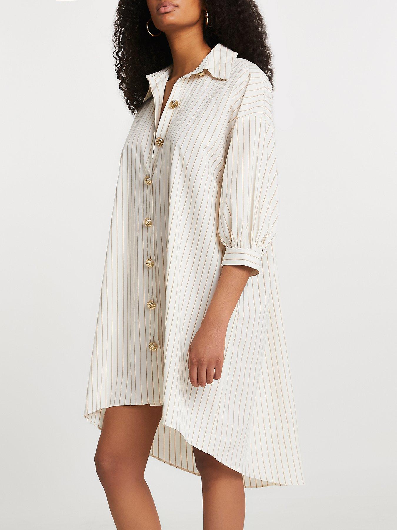 river island oversized shirt dress