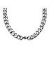 mens-20-flat-curb-9mm-steel-chain-necklaceoutfit