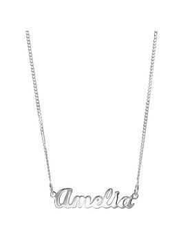 the-love-silver-collection-childrens-sterling-silver-personalised-name-necklace