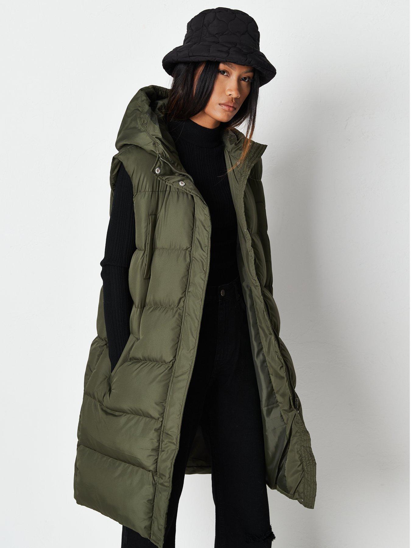 long padded gilet