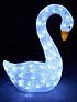 acrylic-outdoor-swan-christmas-decorationfront