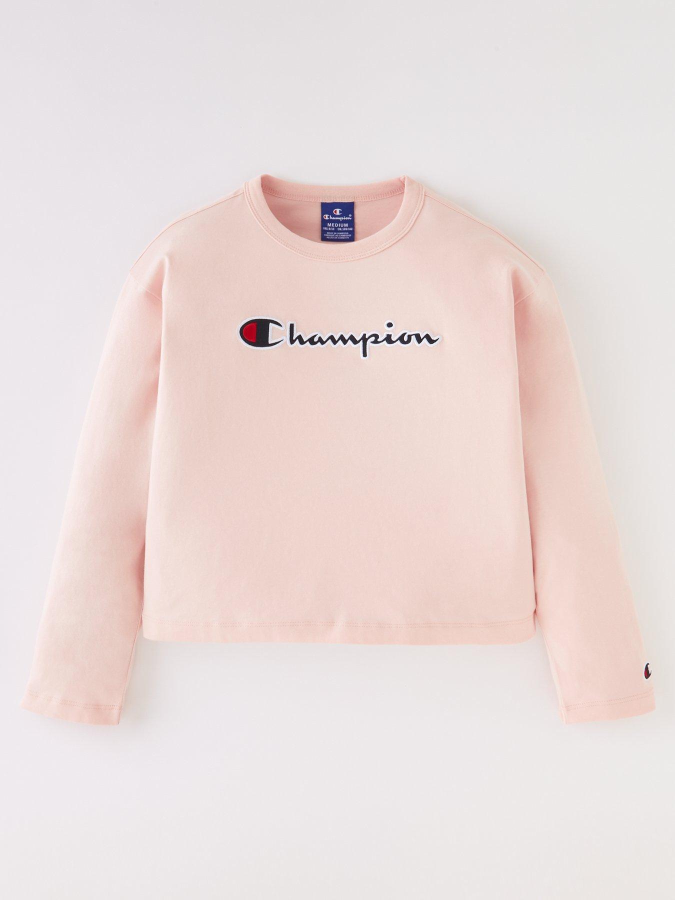 Champion Girls Long Sleeve T-shirt 
